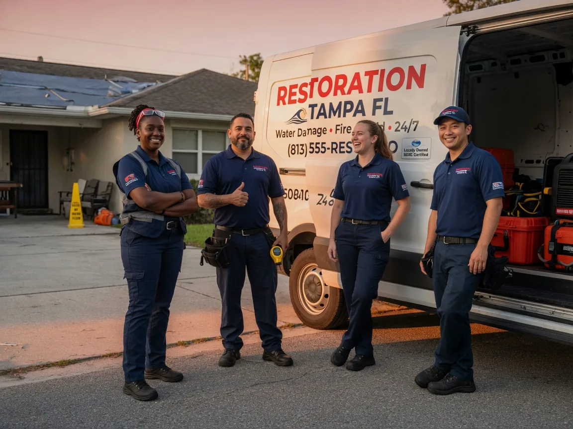 Water Damage Restoration company in Plain City, OH
